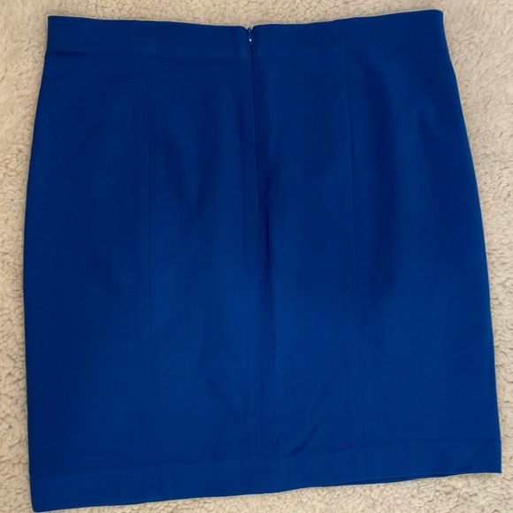 Ann Taylor blue pencil skirt - Picture 4 of 5
